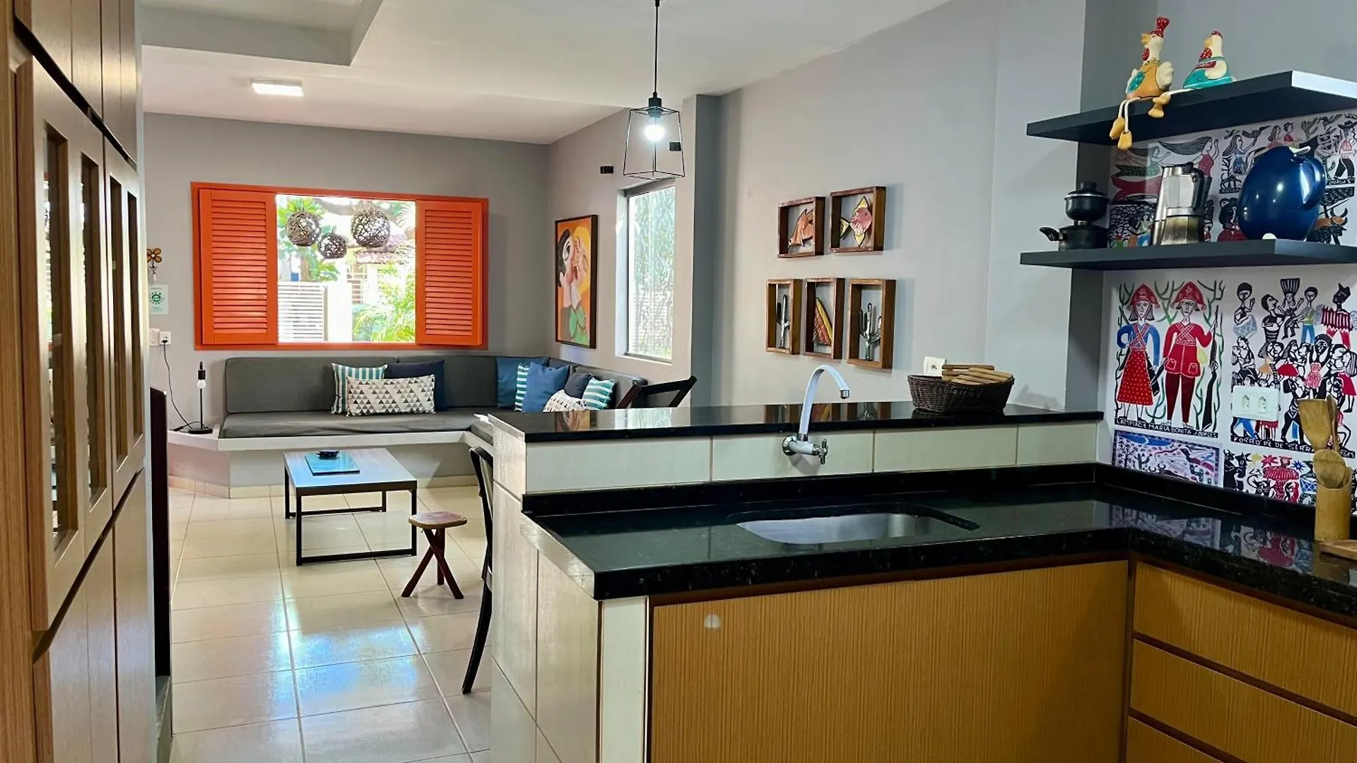 Сasa de vacaciones Casa Laranja Home Stay Pôrto das Galinhas